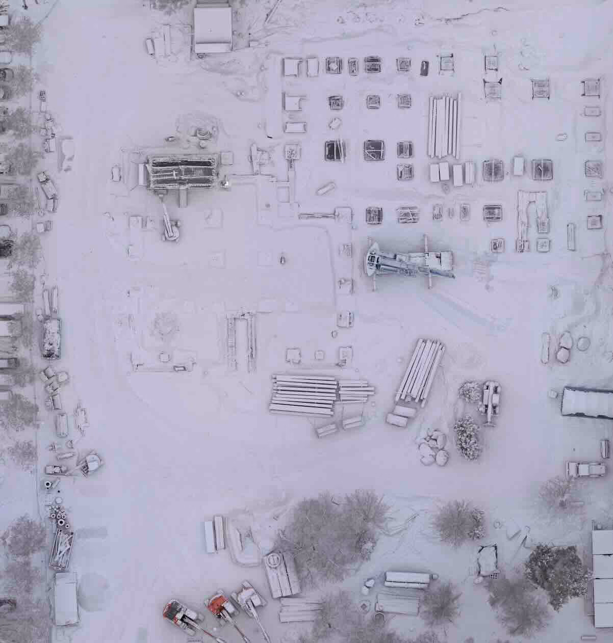 Työmaakuvaus 2D ortokuvamosaiikki ja kartoitusaineisto Tampere